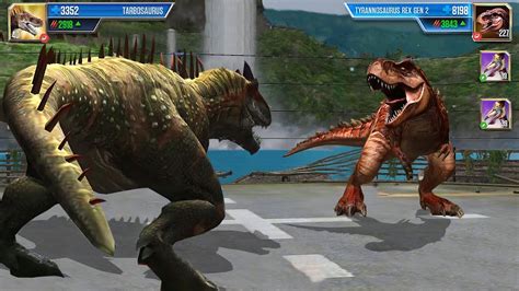 Tarbosaurus Vs T Rex