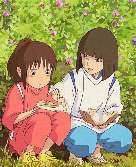 Spirited Away-Haku and Chihiro, studio ghibli ... | A viagem de chihiro, A viagem de chihiro ...