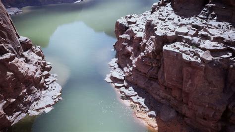 aerial View of Colorado River 34765619 Stock Video at Vecteezy