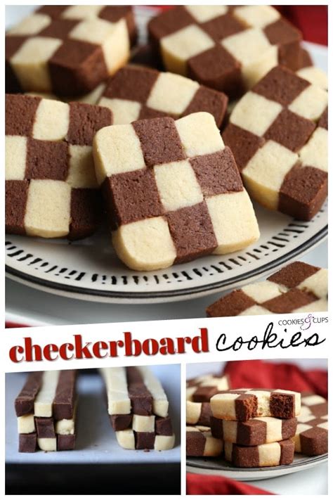 Checkerboard Cookies Recipe | Easy Christmas Cookies!