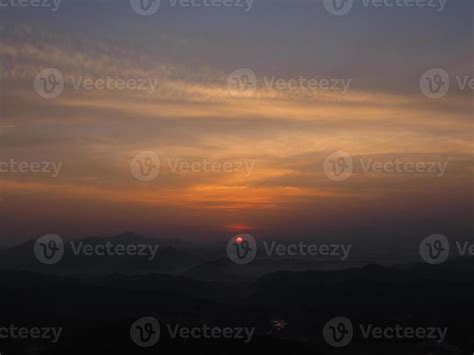 Sunrise at Great Wall of China 1116402 Stock Photo at Vecteezy