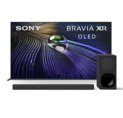 Sony A90J 65 Inch TV: BRAVIA XR OLED 4K Ultra HD Smart Google TV HT ...