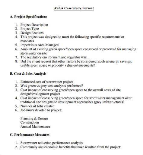 FREE 10+ Sample Case Study Templates in PDF | PSD | MS Word | Pages | Google Docs