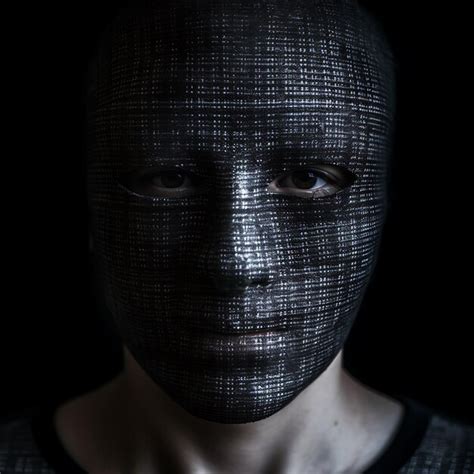 Premium AI Image | Closeup face of anonymous hacker With a mask Hacking ...