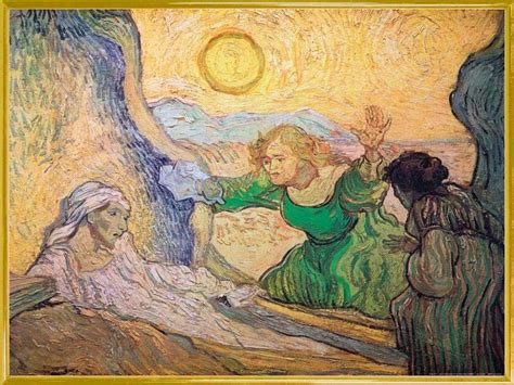 Amazon.com: 1art1 Vincent Van Gogh The Raising of Lazarus After Rembrandt, 1890 Poster Art Print ...