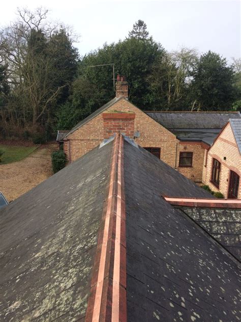 Runcton Holme - Copper Strip Fitting - Coppertop Roofing Solutions