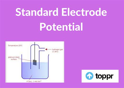 What is Standard Electrode Potential: Definition,Significance, Uses