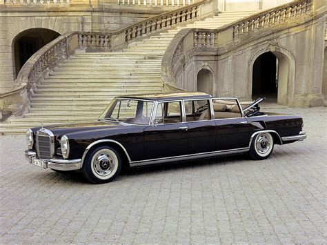 MERCEDES BENZ 600 Pullman Landaulet (V100) specs - 1965, 1966, 1967 ...