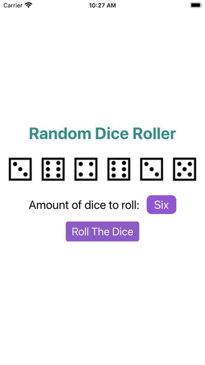 Random Dice Roller - TF427 by Koewen Hoffman