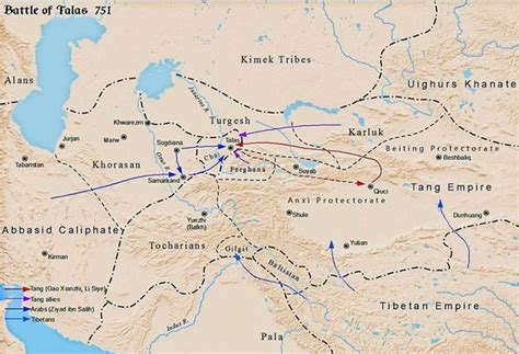 The Battle of Talas - Between the Abbasids and the Chinese - Muslim Ink