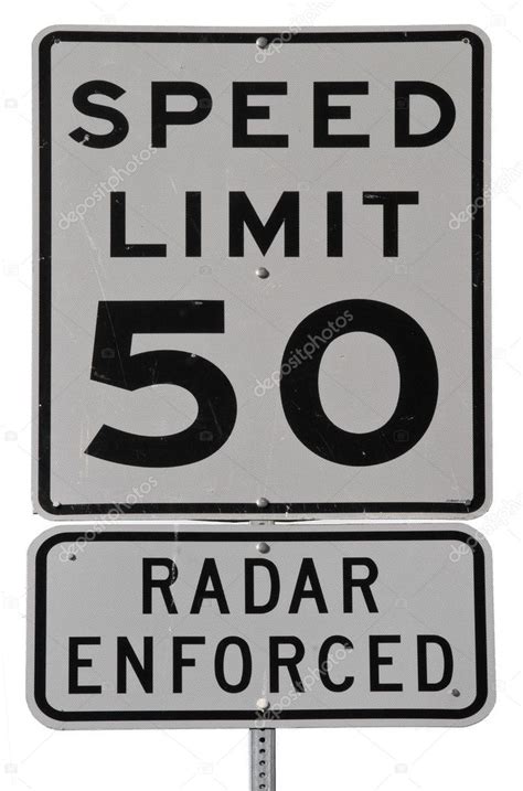 Speed Limit 50 — Stock Photo © disorderly #3976884