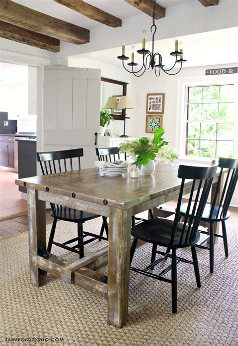 DIY: How to Build a Faux Barnwood Dining Table - Building Strong