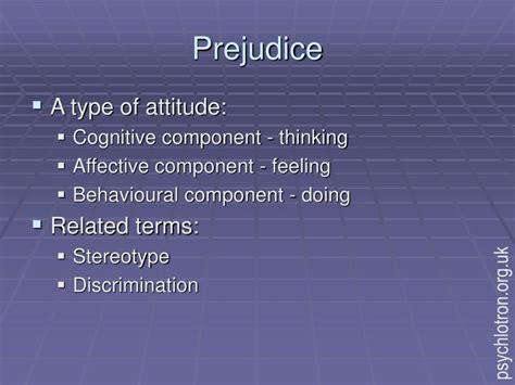 PPT - Prejudice PowerPoint Presentation, free download - ID:1700375