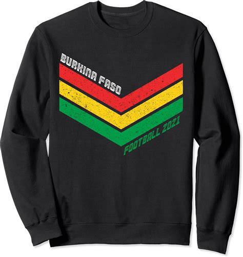 Burkina Faso Football Jersey 2021 Burkina Faso Football Sweatshirt ...