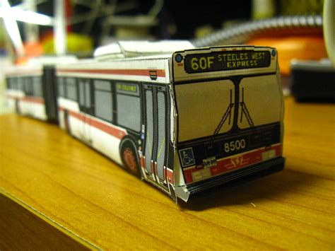 TTC D60LF Paper Bus | My TTC D60LF paper model is in need of… | Dennis Tsang | Flickr
