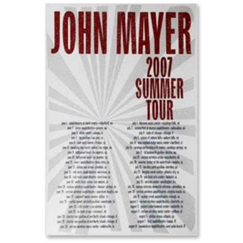 John Mayer 3/2/10 St. Paul, MN Battle Studies Tour Poster