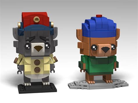 TaleSpin, Baloo and Kit BrickHeadz | OooWeeOoo TaleSpin, Bal… | Flickr