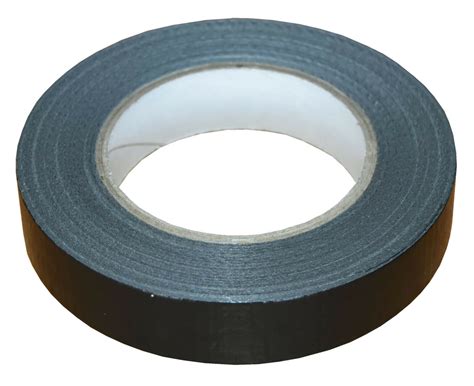 25mm x 50m Black Gaffer Tape Waterproof Duct Tape Qty 48 Rolls | Packaging Shack