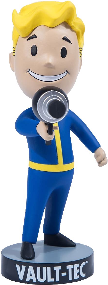 Vault Tec Logo - Home Product Fallout 76 Vault Boy Bobblehead Series, Transparent Png - Original ...