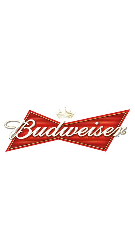 Budweiser beer logo, brand, iphone, white, HD phone wallpaper | Peakpx