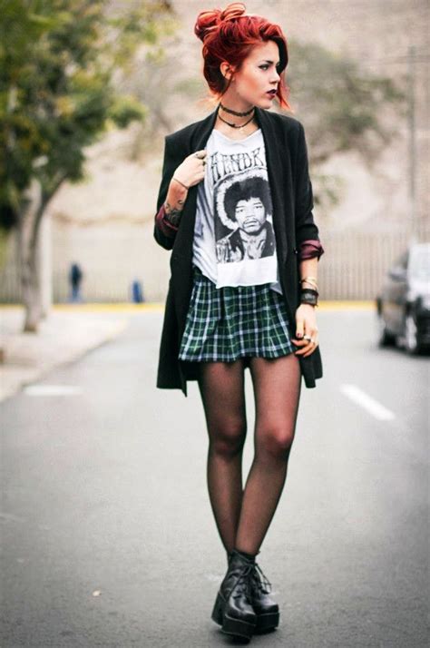 20 Grunge Womens Fashion Inspirations - Flawssy