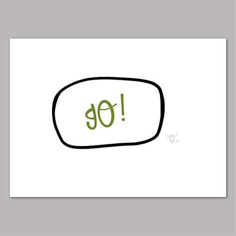 It’s Time to Go! Digital Print | The Daily Quipple