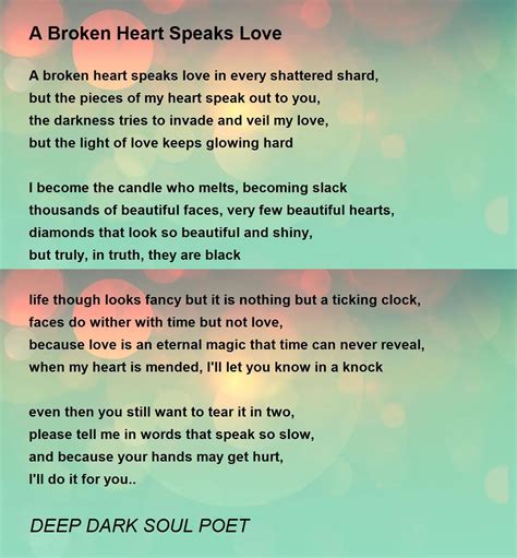 Broken Heart Poems For Girls