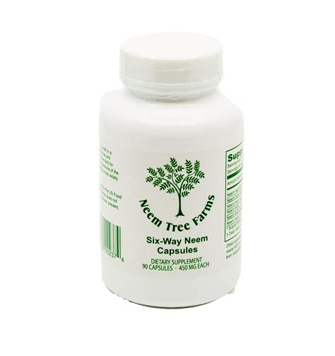 Six-Way Neem Capsules — Product Highlight | Neem Tree Farms