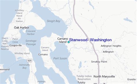 Stanwood, Washington Tide Station Location Guide