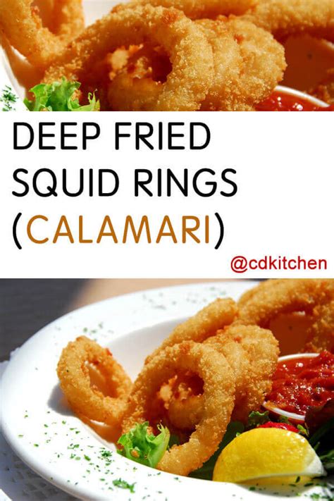 Deep Fried Squid Rings (Calamari) Recipe | CDKitchen.com