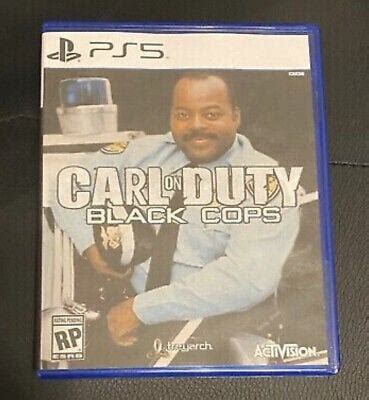 It's a PS5 game, but it's CARL ON DUTY: BLACK COPS : r/AwesomeOffBrands