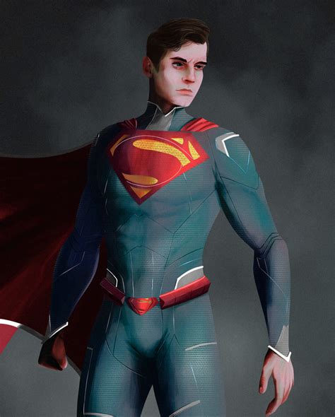 ArtStation - Man Of Tomorrow Fan Film: Superman’s new suit Concept art | Artworks