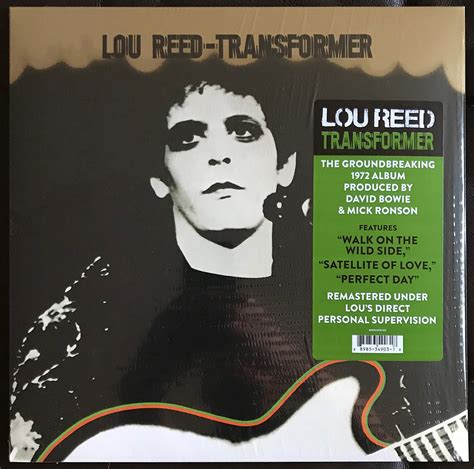 LOU REED - Transformer - LP - Remastered 180g Vinyl