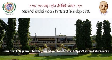 SVNIT, Surat Recruitment 2022 out; BE/ B.Tech Candidates Needed!