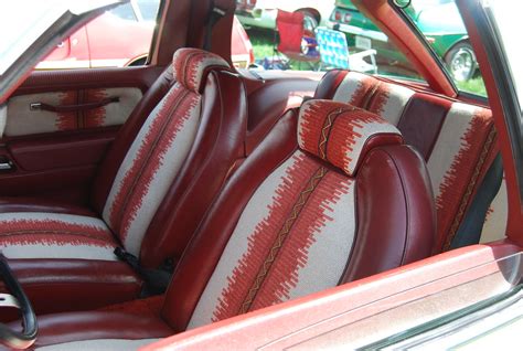 AMC Pacer DL Interior | Love the red Native-American-inspire… | Flickr