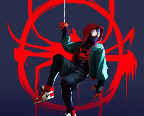 Miles Morales Into The Spider Verse Wallpaper