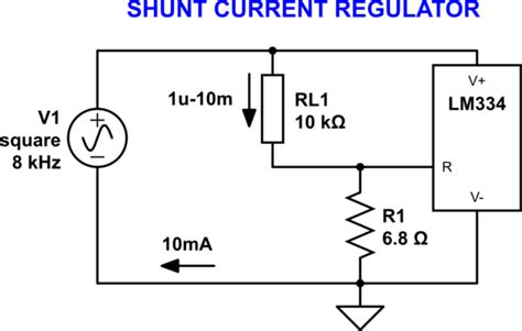 Shunt current source to keep total current consumption fixed in spite of load variations ...