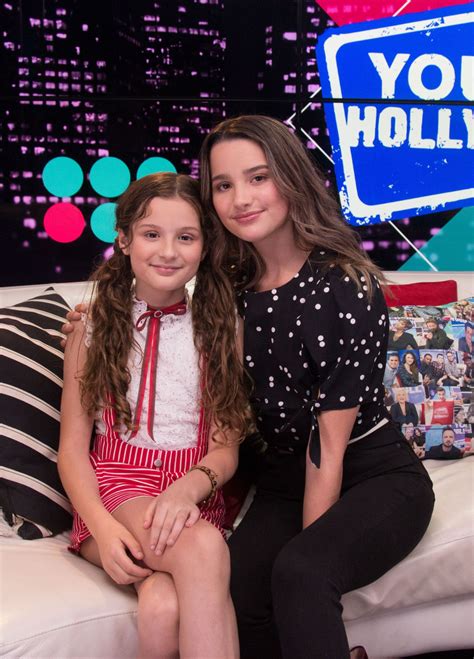 Annie and Hayley LeBlanc - Young Hollywood Studio in LA 04/25/2019 • CelebMafia