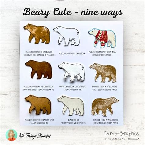 Beary Cute Stampin Up ideas | Polar bear christmas cards, Stampin up christmas cards, Christmas ...