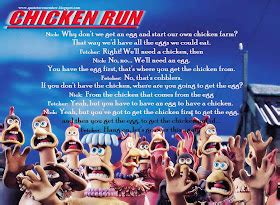 Quote to Remember: CHICKEN RUN [2000]