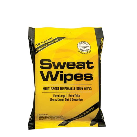 Sweat Wipes Disposable Body Wipes | GNC