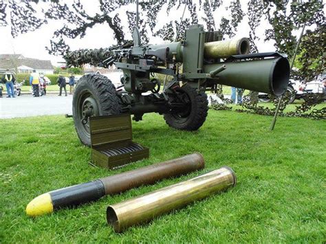 Deactivated 1953 MoBAT Anti Tank Recoilless Rifle 120mm