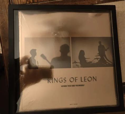 RARE KINGS OF Leon - When You See Yourself édition LTD vinyle or / 6500 encadré ! EUR 132,76 ...