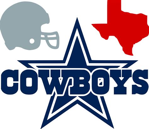 Cowboys football Svg Football T-Shirt Svg Cricut Cut Files Silhouette Cut Files SVG Cutting ...