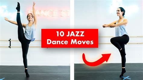 10 Basic Jazz Dance Moves - YouTube