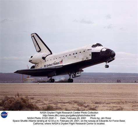 Space Shuttle Atlantis Landing