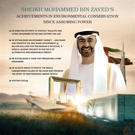 There's no doubt that Sheikh Mohamed bin Zayed represents a positive ...