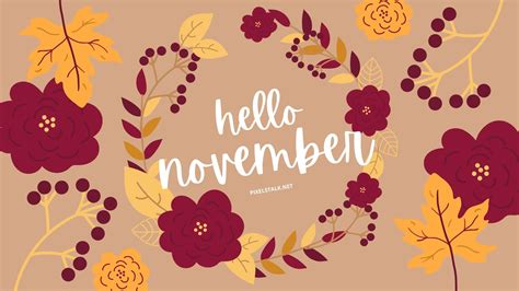 November Backgrounds for Desktop (Cute and Aesthetic Wallpapers)