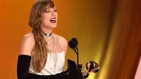 ‘White history month’: Taylor Swift Grammys speech edited by trolls in ...