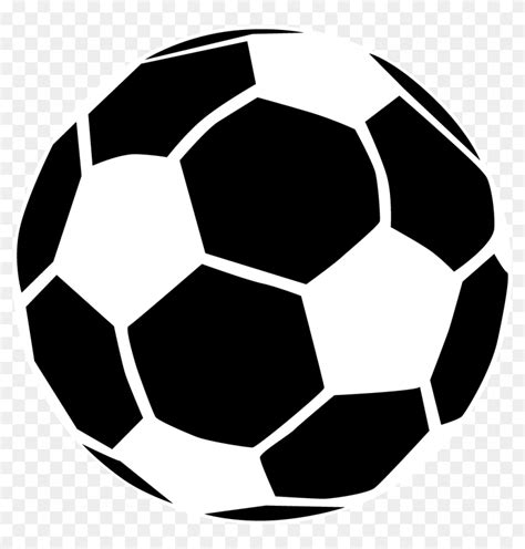 Soccer Ball Silhouette Clip Art